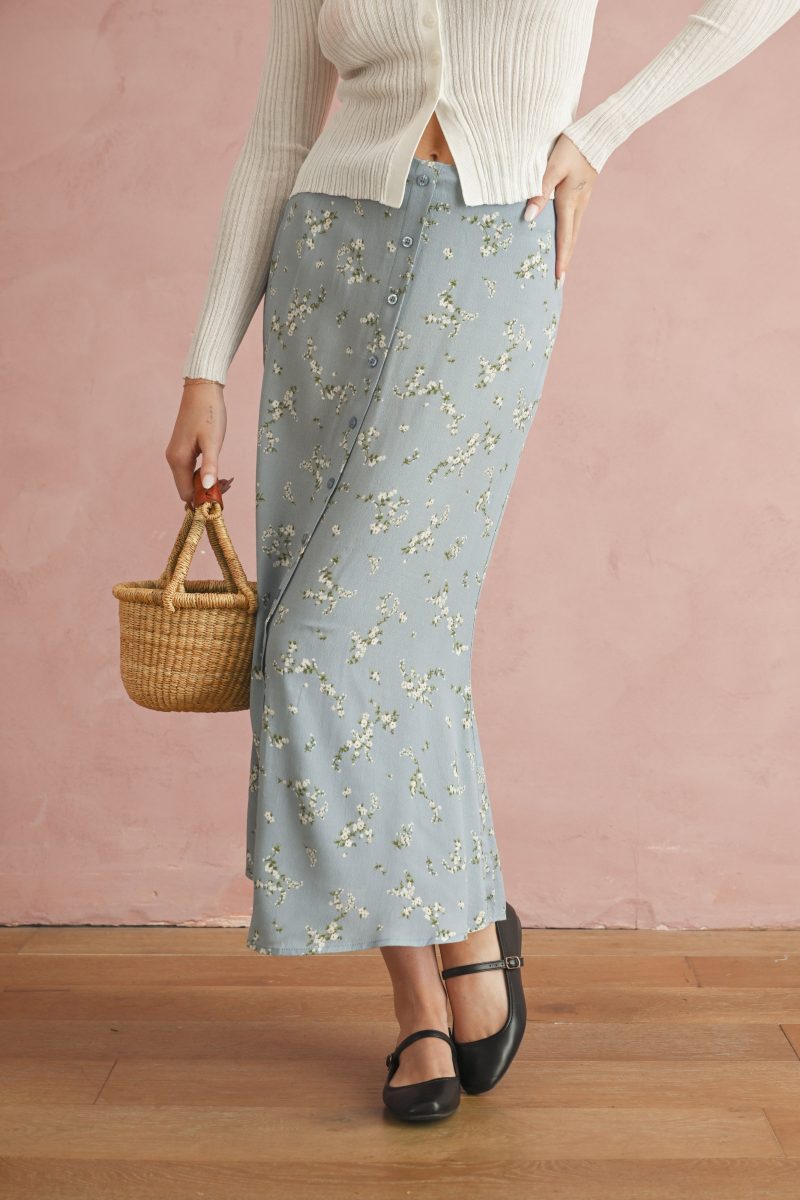 Blue Skies Stuck In Your Eyes Skirt - Image 2