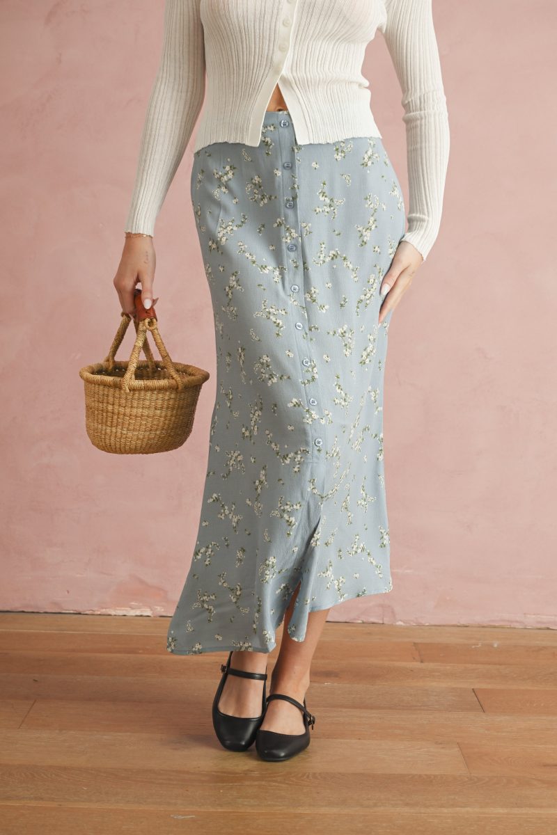 Blue Skies Stuck In Your Eyes Skirt - Image 5