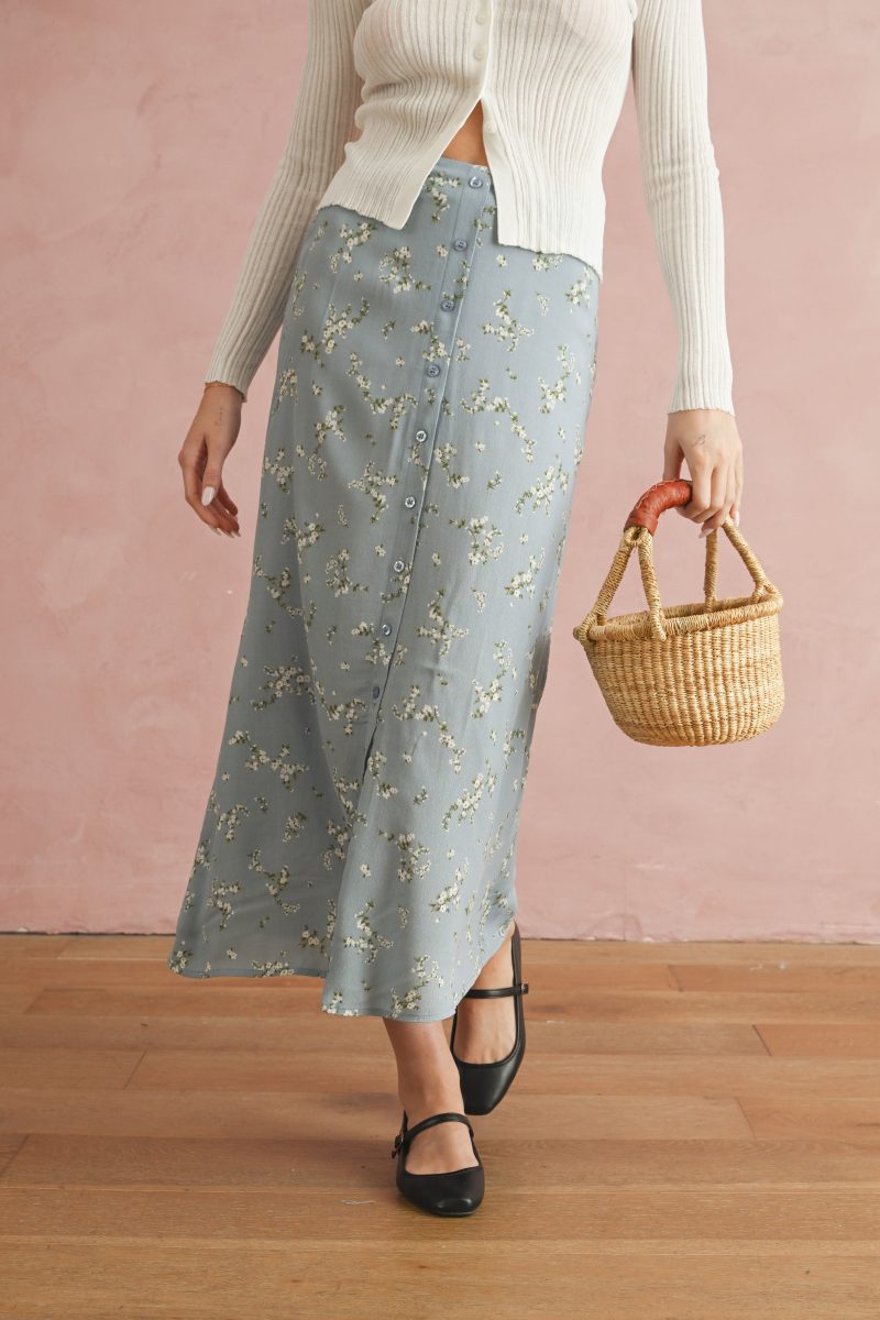 Blue Skies Stuck In Your Eyes Skirt - Image 9